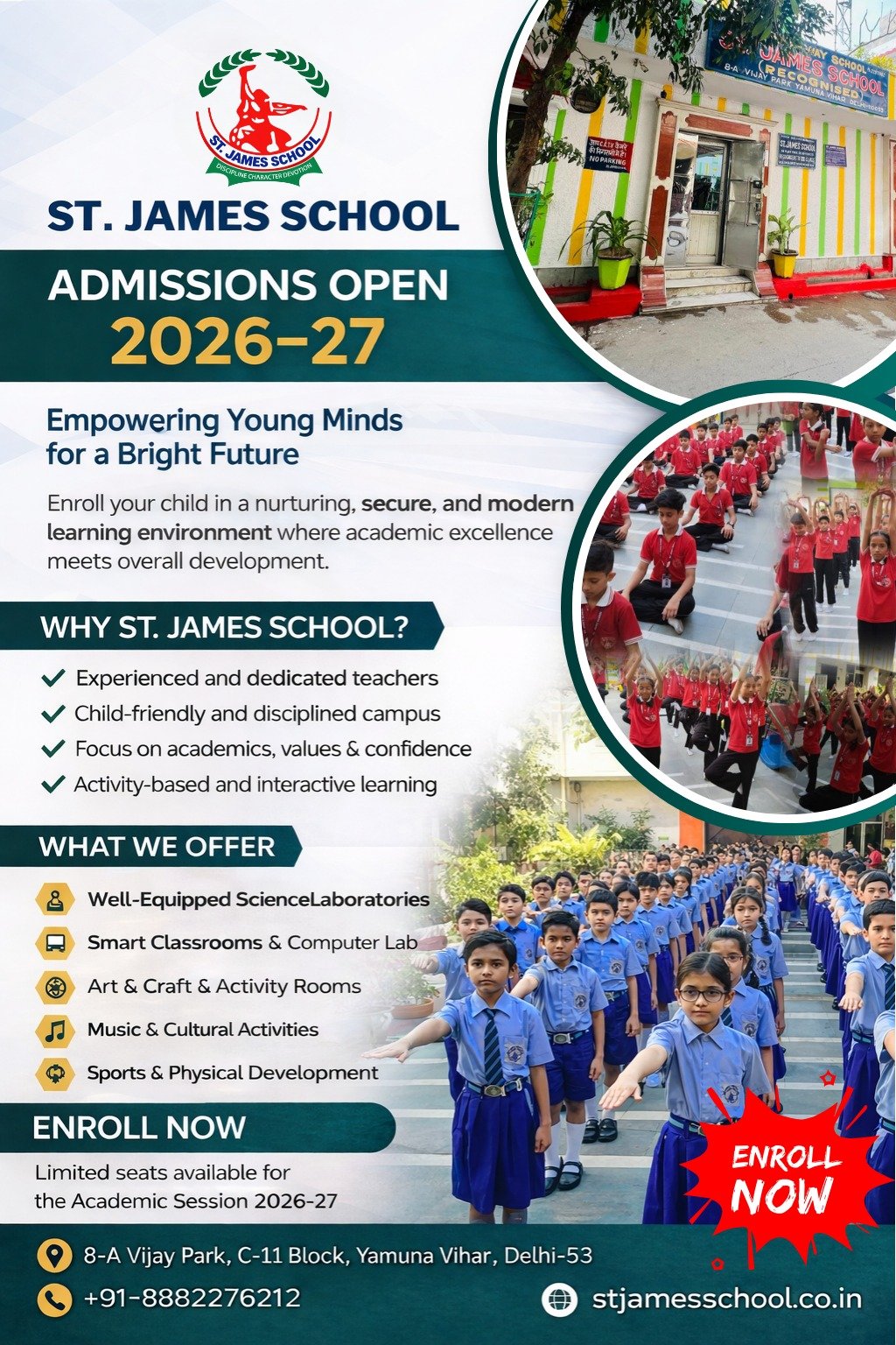 Admission Flyer